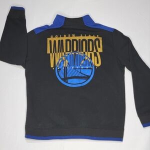 Official NBA‎ licensed Golden State Warriors Fill Zip Jacket Size L #395
